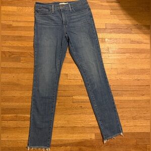 High Waist Skinny Levi’s Jeans